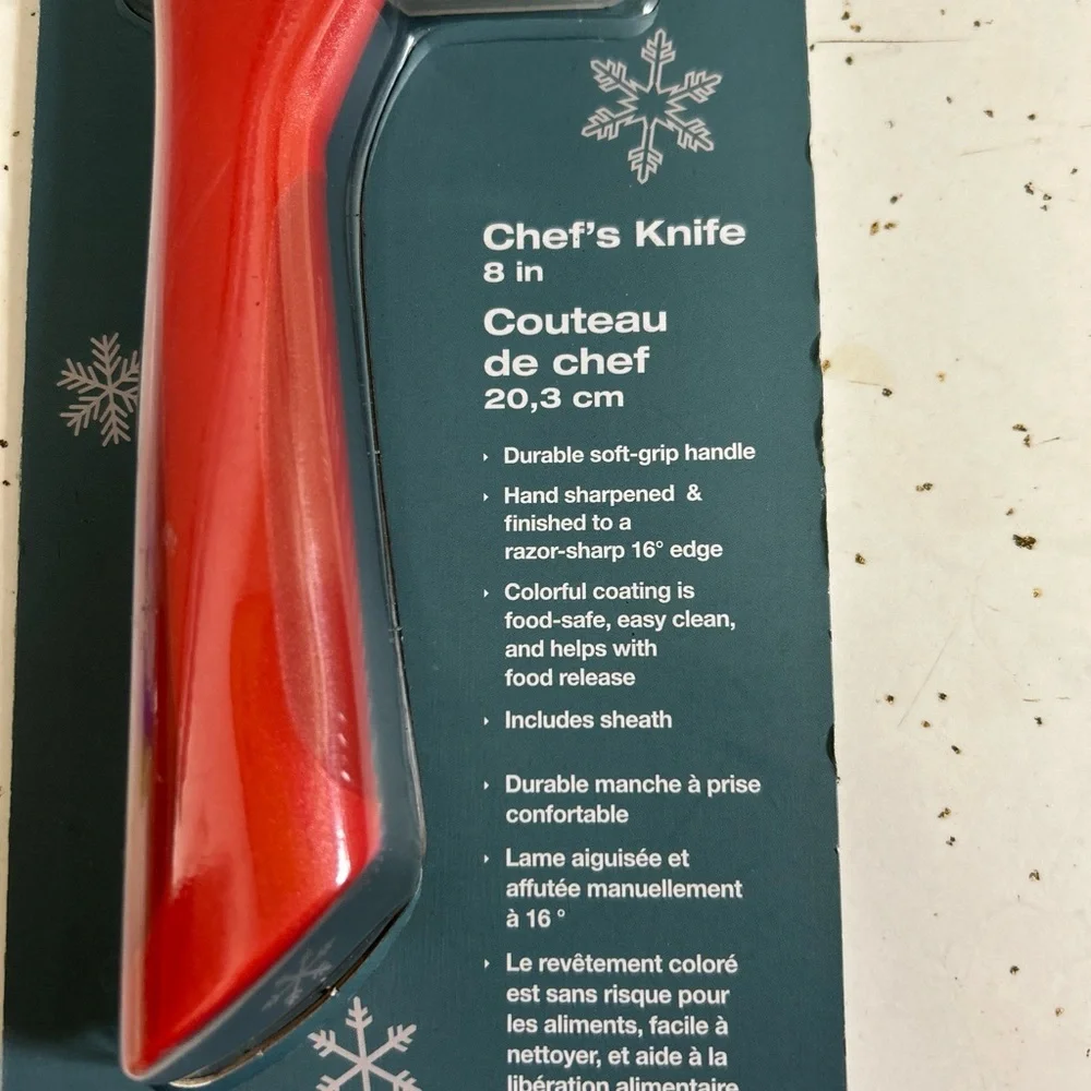 KAI pure komachi chef’s‎ knife 8in Hd limited edition holiday Christmas penguin